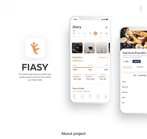 FIASY — healthcare mobile app