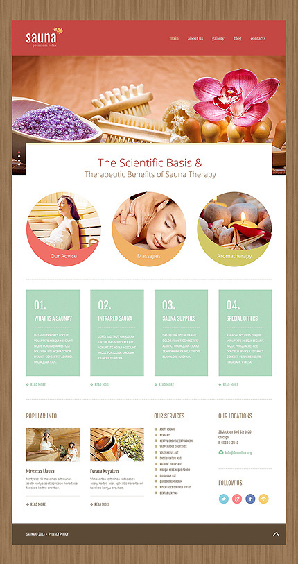 joomla Theme template suana Responsive Website Design