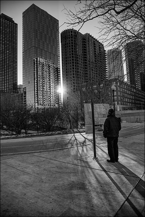 Adobe Portfolio chicago b&w street photography Travel city