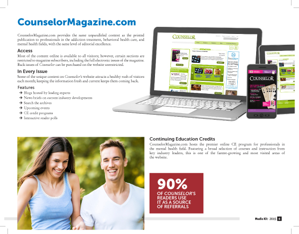 Media Kit Layout graphic design print magazine business