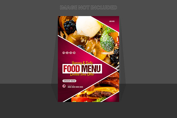 Restaurant Business Flyer Design Template