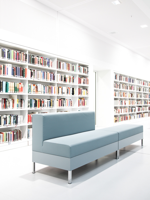 Stadtbibliothek stuttgart germany city library  library minimal design White clean architektur Bibliothek