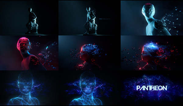 Pantheon Main Title Sequence