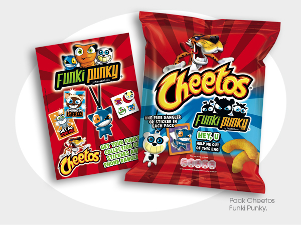 Cheetos licenced bags. 