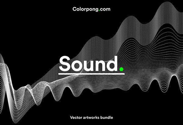 Colorpong.com - Sound. Vector artworks collection