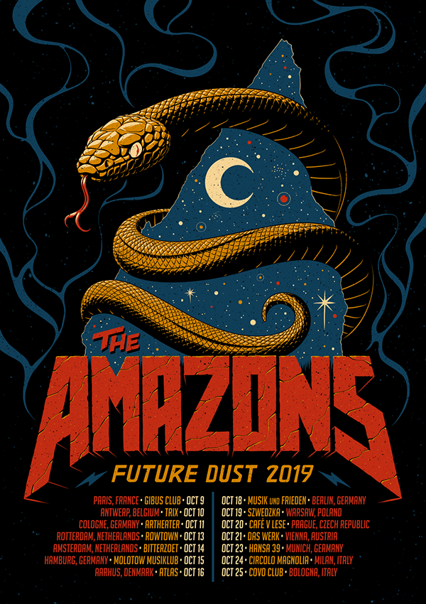 The Amazons Tour Posters