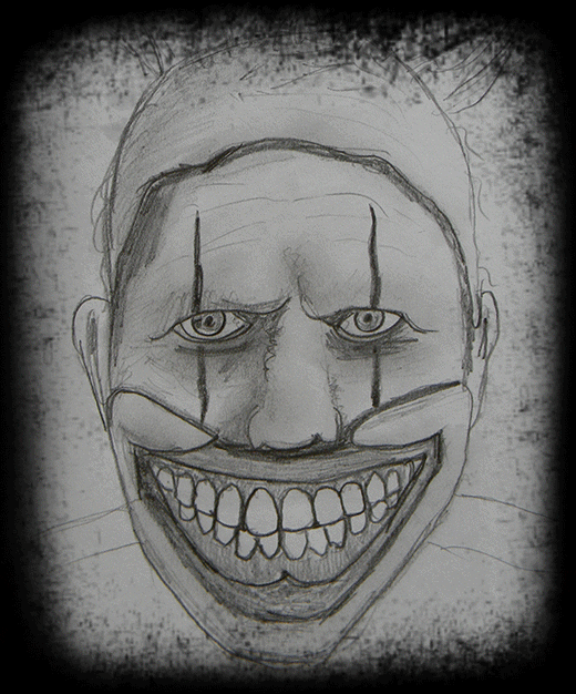 freak show american horror story clown ahs paint photoshop wacom