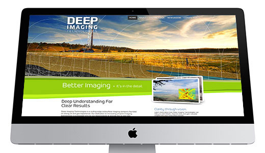 OIL AND GAS subsurface imaging  Creative Direction design interactive