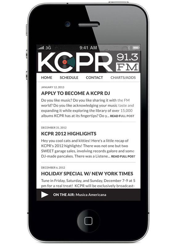 KCPR 91.3 FM Radio STATION san luis obispo cal poly Rebrand