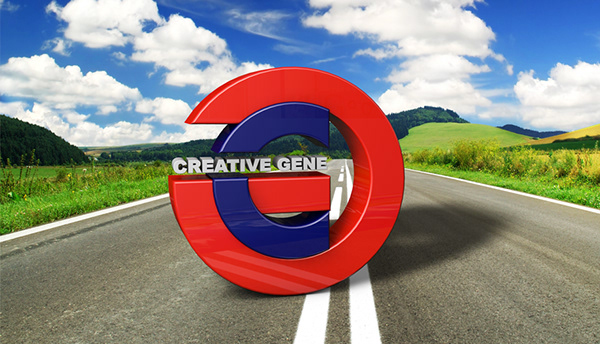 Creative Gene 3d Mockup