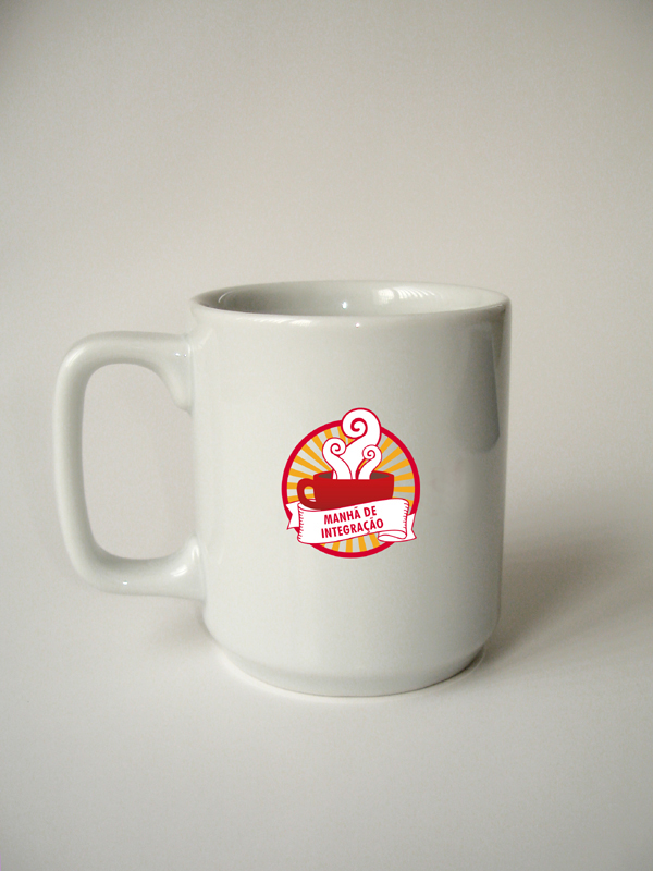 graphic design print Coffee Mug  red smoke warm funny Vapour saucer Sun Sunny cup communication