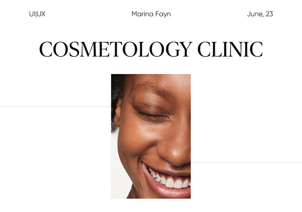 WEBSITE COSMETOLOGY CLINIC