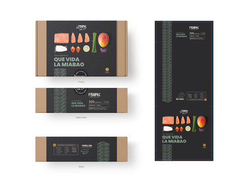 brand strategy Delivery Design fish reataurant graphic patterns packaging design Restaurant Branding Restaurant Website styleguide Website Design