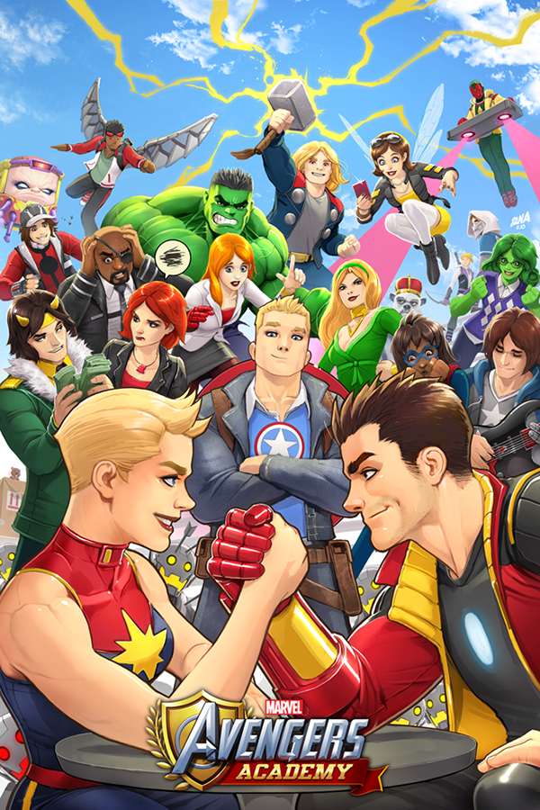 AVENGERS ACADEMY--Art From the Game