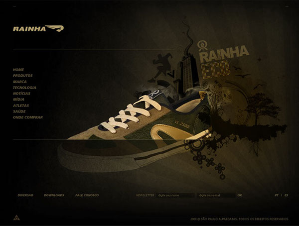 Website Ecommerce shoes