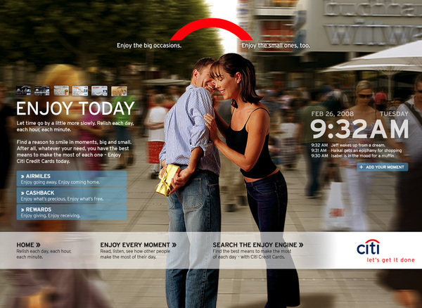 citibank interactive design