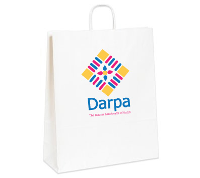 darpa letterhead visiting card price tag mood board logo designs craft cluster kutch Leather Craft