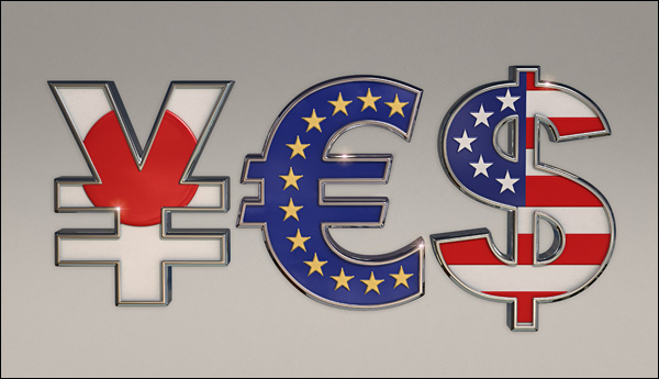 typography   CGI 3D type treatment dollar euro 3D lettering symbols icons Logo Design logos yes 3D Type Maya vray