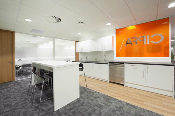 Office Design Wall Graphics colour Office Interiors meeting rooms zoning wayfinding Manifestation Office desking