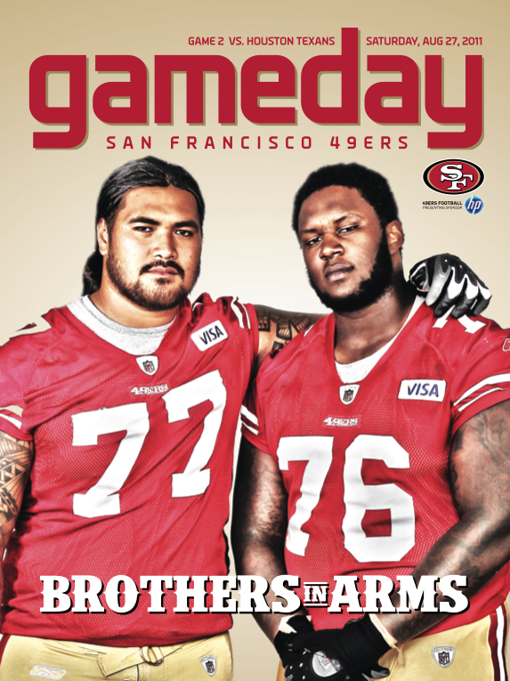 49ers football sports magazine cover publication