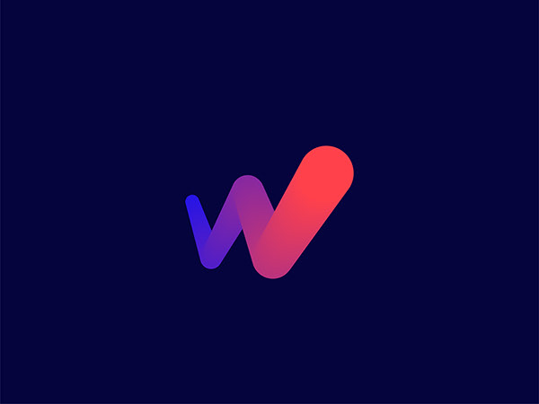 W Modern Logo design - Available for sale