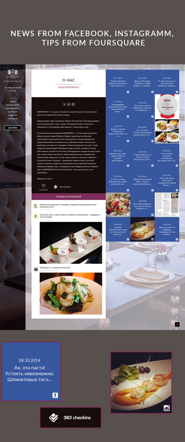 Responsive Responsive Design multi-device restaurant cafe Food 