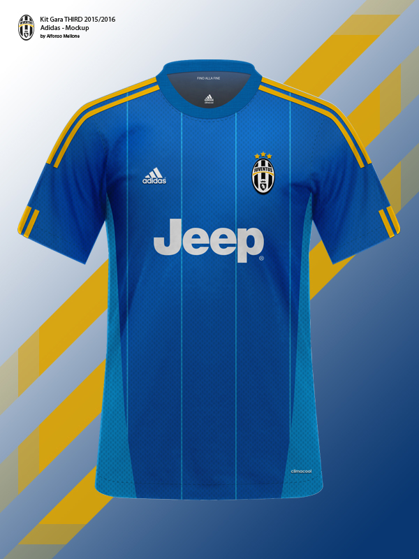 Download Juventus FC Kit Gara 2015/2016 - Adidas - Mockup on Behance