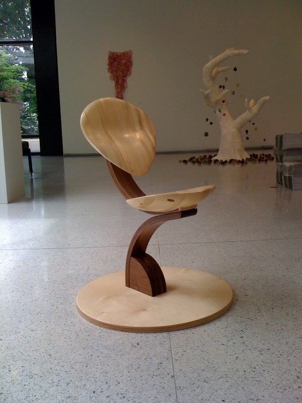 chair modern contemporary furniture seat Student work wood