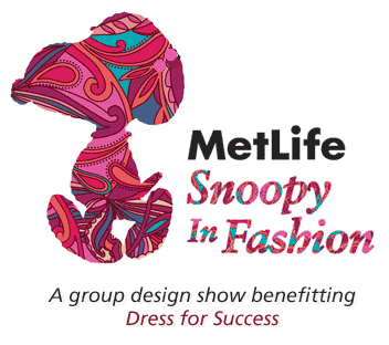 logo Metlife NY Fashion Week snoopy paisley