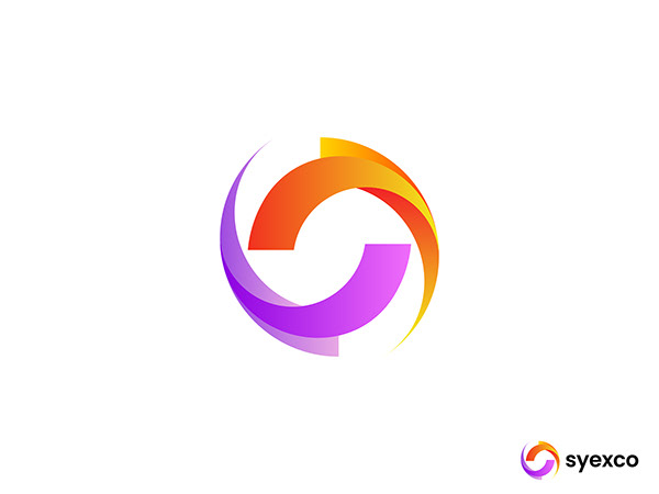 Abstract S Logo Design, Modern S