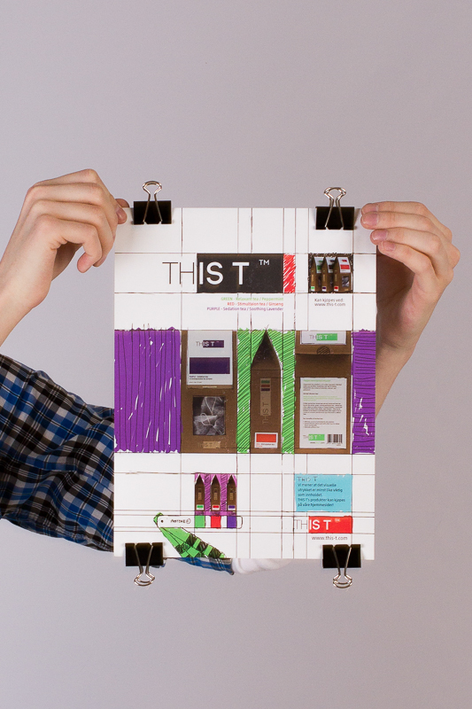 tea this t profile grid pantone Wordplay structure product studio red green studentwork brief