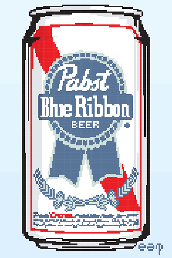 beer PBR pixel pabst contest