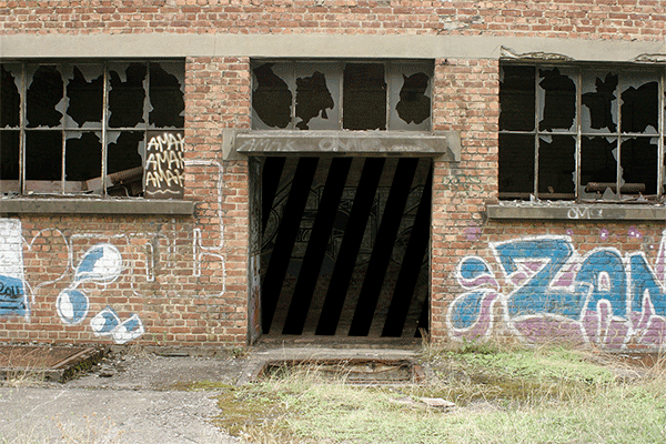 photo gif art Gif Art gif motion urbex urban exploration urban landscape abandonned factory old