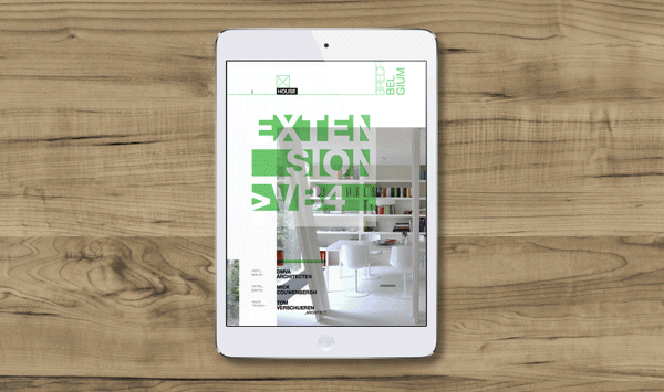 editorial Surf arquitectura iPad tablet magazine