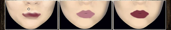 portrait Tutorials photoshop digital painting how to lips