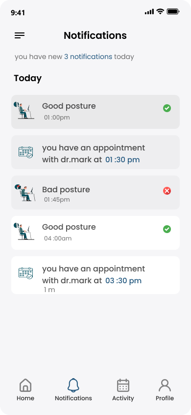back pain belt doctors Health hospital ui design user interface Figma UI/UX patient