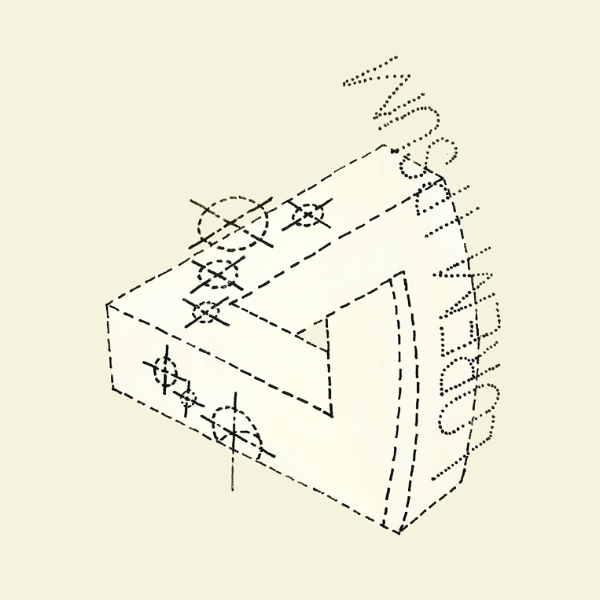 Cheese ILLUSTRATION  escher mobius strip geometry