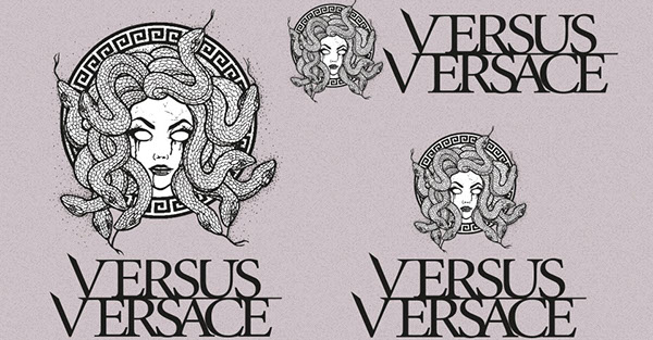 Versus Versace logo on Behance