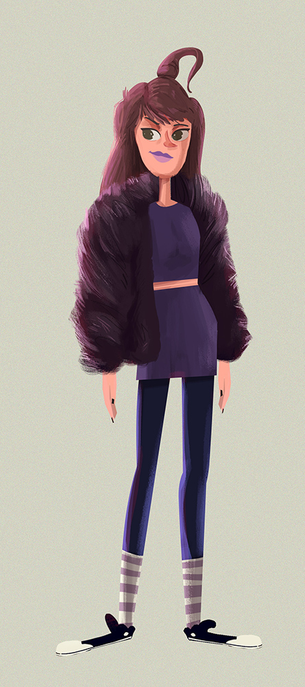 girl boy Hipster rock hippie Character design  concept friends Style Fashion 