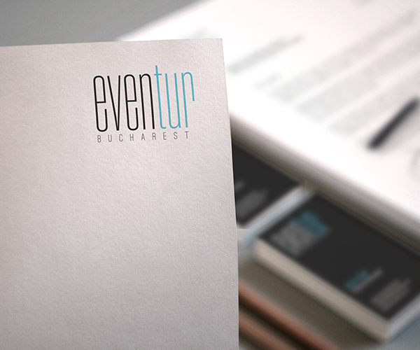 eventur Travel conference stationaries logo