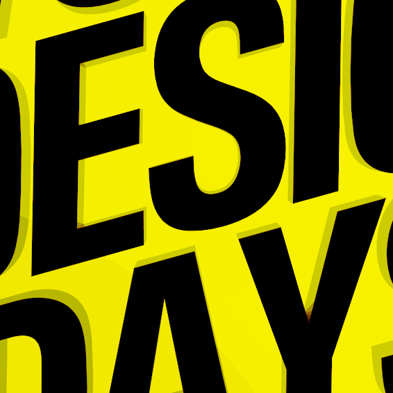 world design days black yellow color dedicated by wdd from mongolia art shape shapes triangle