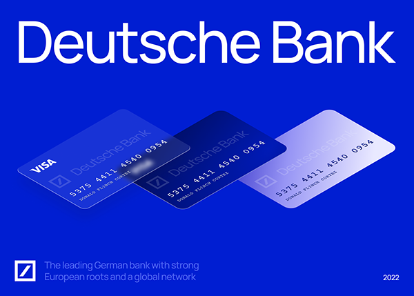 Redesign of Deutsche Bank's corporate website