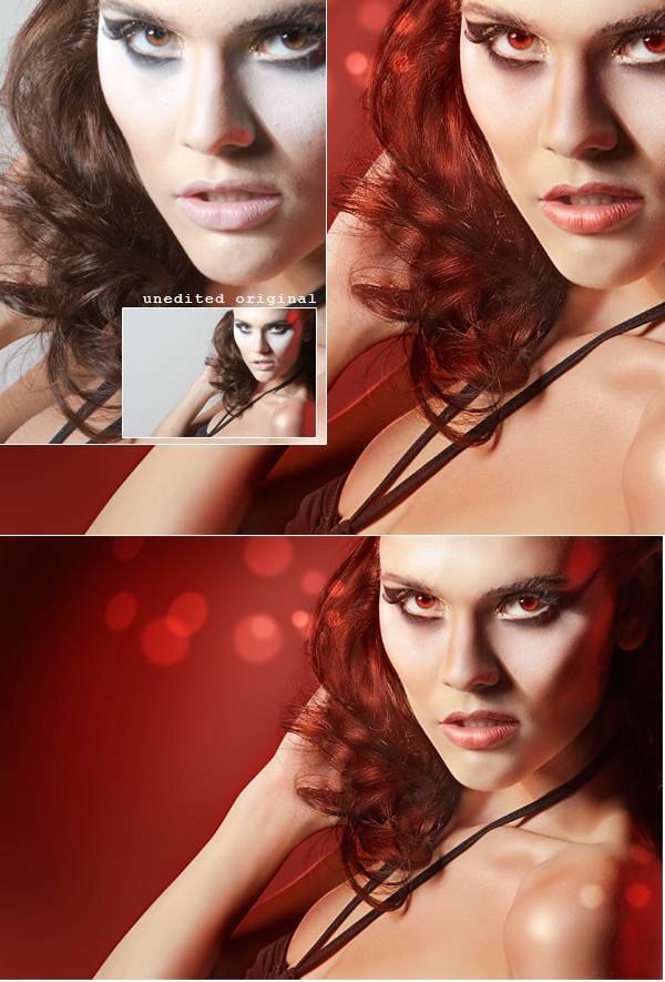 retouch before-after photoshop postproduction portrait photo photomanipulation beauty retouch