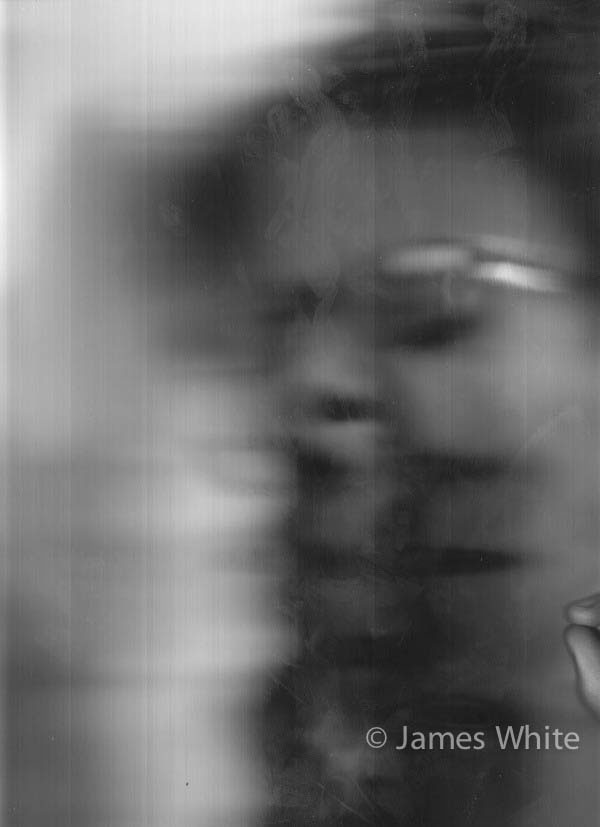self portrait fear Intimidation human emotion abstract portrait motion blur sudden death Supernatural DISTORTED experimental concept