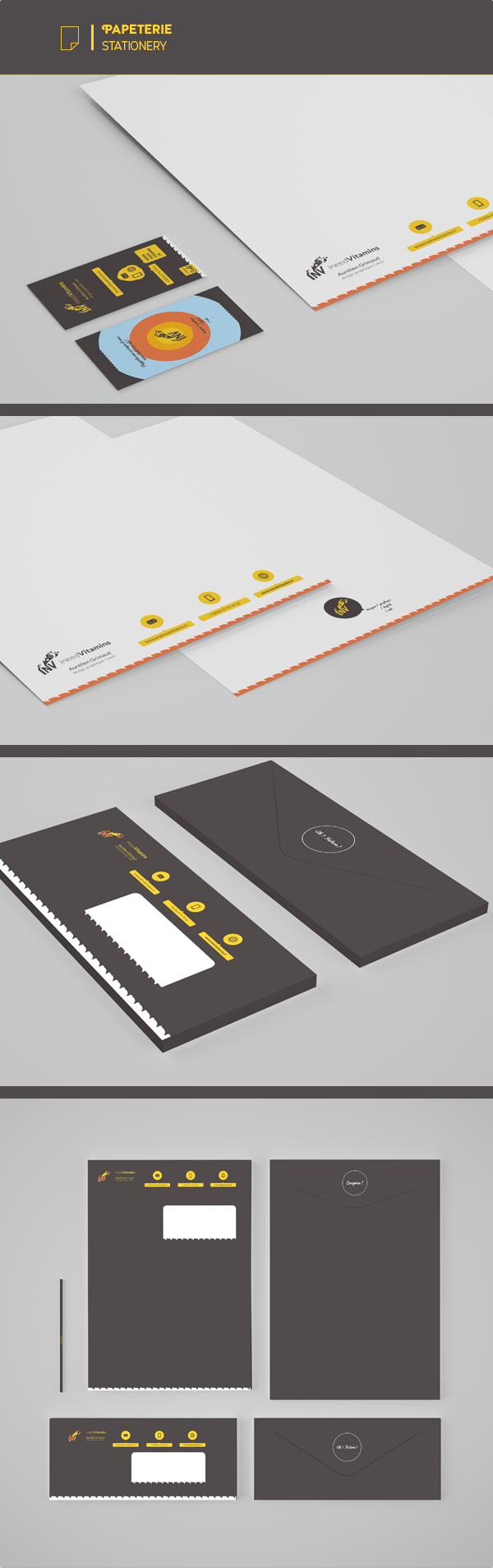 Logotype visual assets pictograms icons motion graphic color scheme typefaces ineedvitamins.fr selfbranding