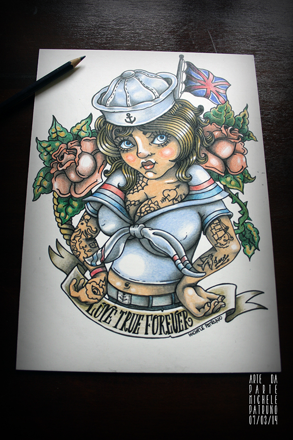 tattoo Draft sketch bodyart draw old school oldschool ink paper hand drawn skin