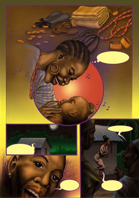 olusola akinseye comics africa Oluronbi Yoruba Folklore