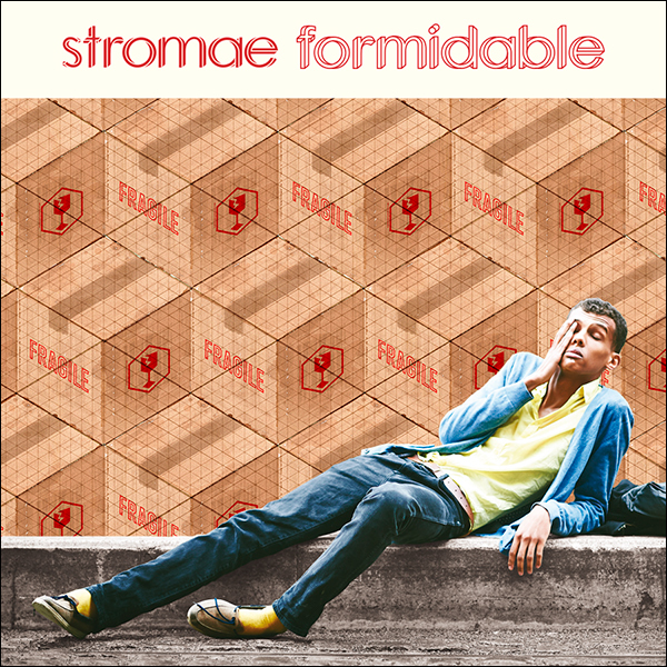 Stromae electro  Music  cover  pattern  WAXX   African  World  papaoutai formidable  mosaert  bold  fashion