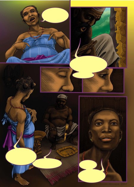 olusola akinseye comics africa Oluronbi Yoruba Folklore