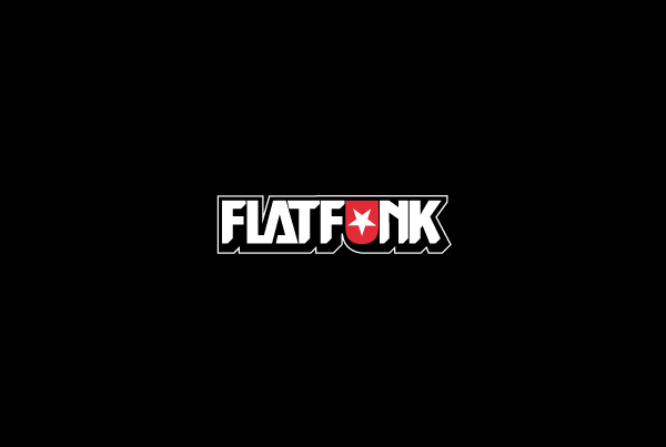 Logo Design identity gunner bass flatfunk flat funk sequoia case co. catclub jojo electro frend protok Demo Fest del corpo pop colcasac